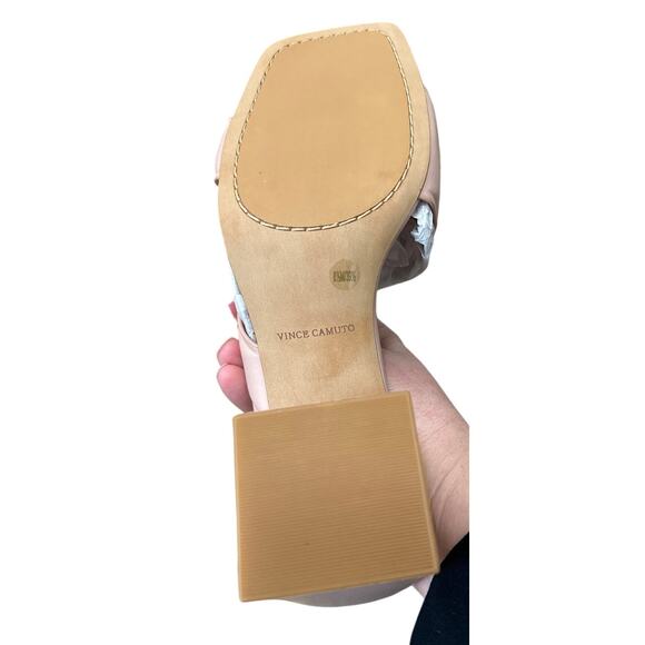 Vince Camuto Jinani Peony Pink Block Heel Sandals Size 8.5 New in box - Picture 5 of 7